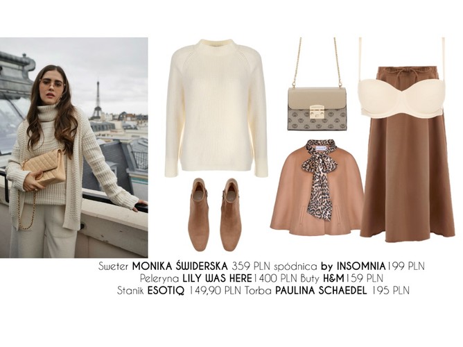 Jesienne STYLIZACJE ze swetrami