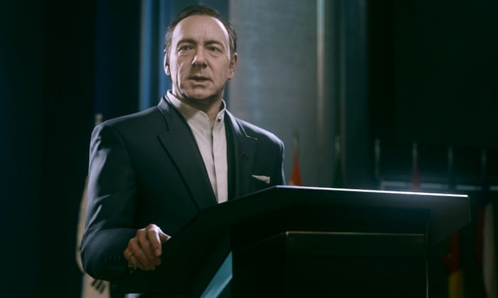 Kevin Spacey w "Call of Duty: Advanced Warfare"