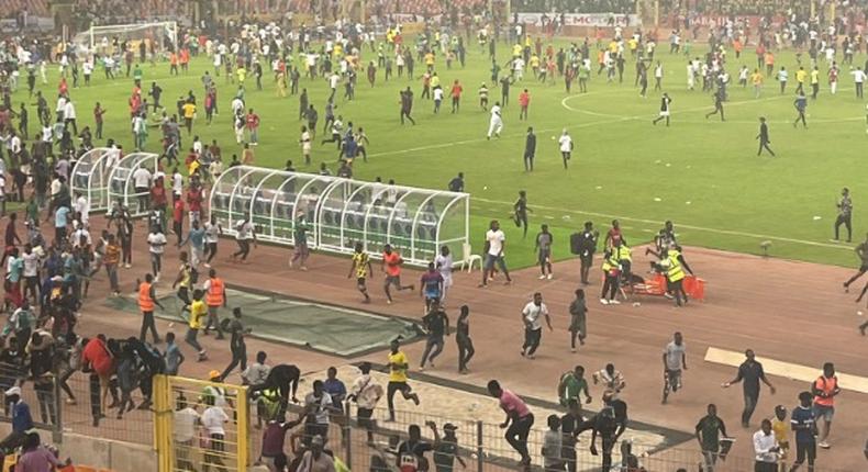 Stampede in Abuja Stadium 