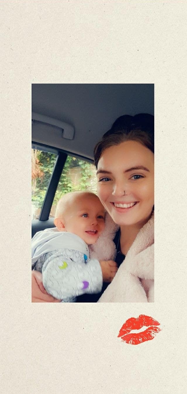 Natalie Kane a jej synček.
