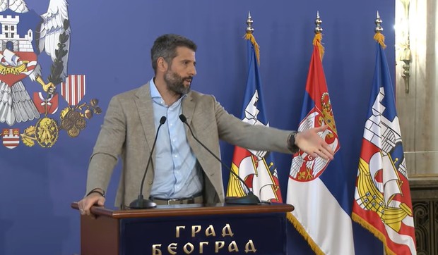 Gradonačelnik Beograda Aleksandar Šapić