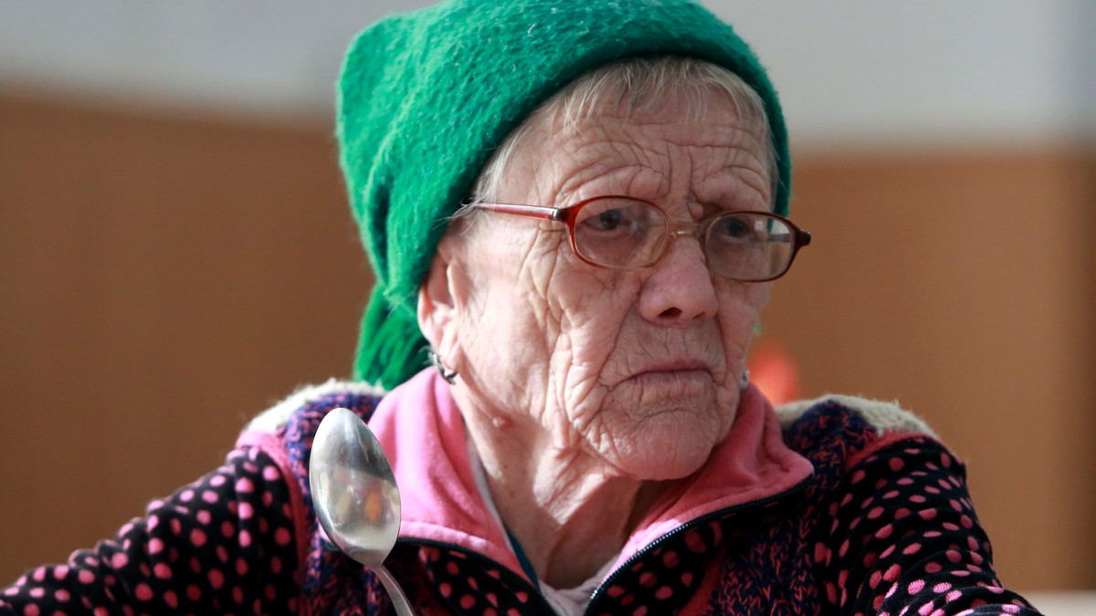 Penzionerka, ilustracija