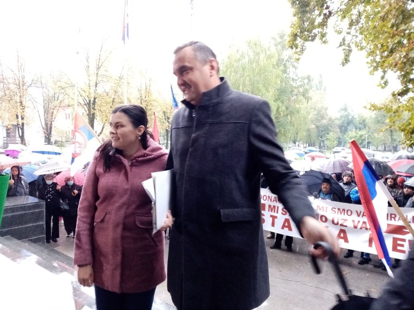 Prijedor protest Dalibor Pavlović