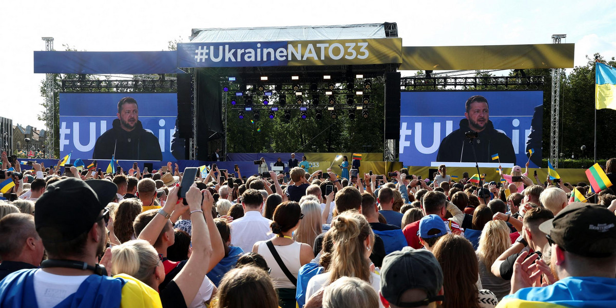 Co z przyszłością Ukrainy w NATO? Trwa szczyt w Wilnie.