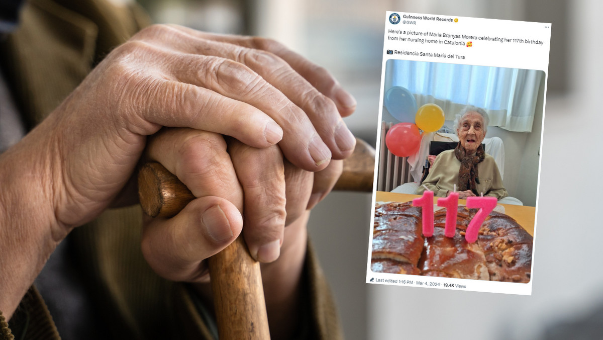 Najstarsza osoba świata świętowała urodziny. Imponujący wiek