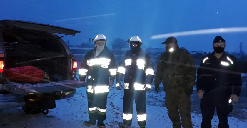 Wspólna akcja policji OSP i straży leśnej