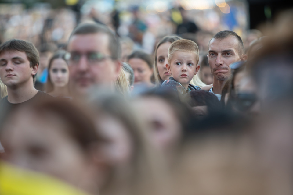 Święto Niepodległości Ukrainy w Warszawie, Plac Zamkowy 24.08.2023