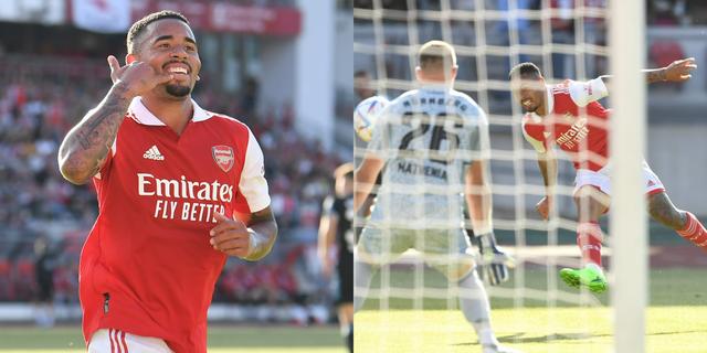 Reactions As Gabriel Jesus Scores 2 Goals For Arsenal In 5 3 Win Against Nurnberg Pulse Nigeria