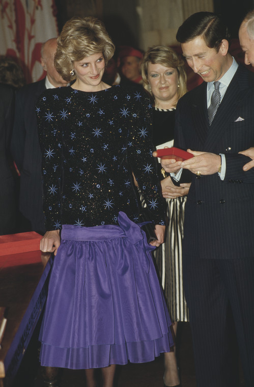 Księżna Diana i król Karol w 1985 r.