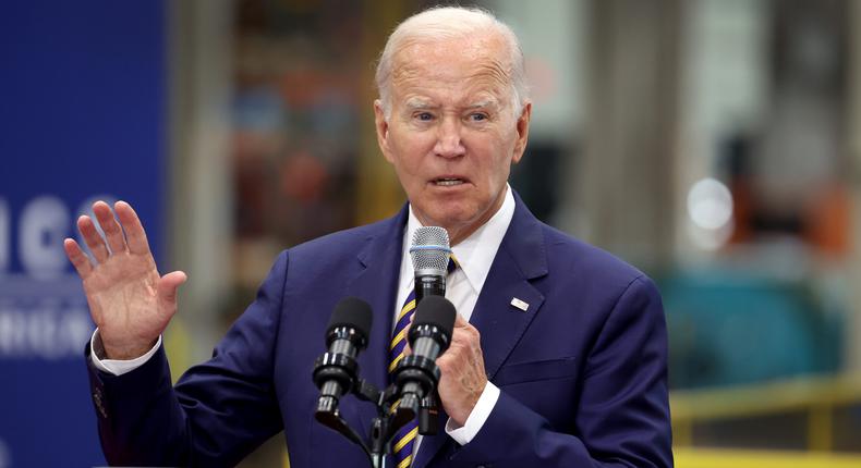 U.S. President Joe Biden.Scott Olson/Getty Images