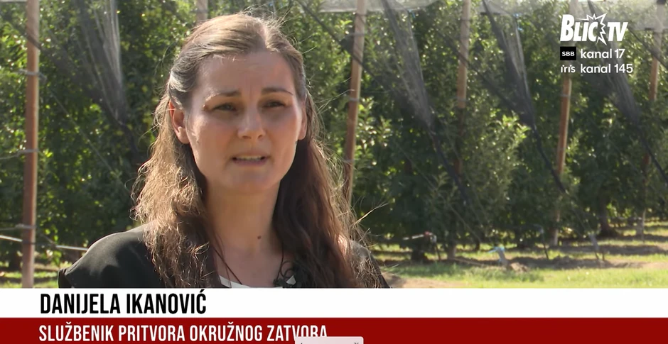 Danijela Ikanović - službenica Okružnog zatvora u Smederevu