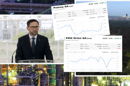 Orlen chce "połknąć" Puławy. Oto reakcja giełdy