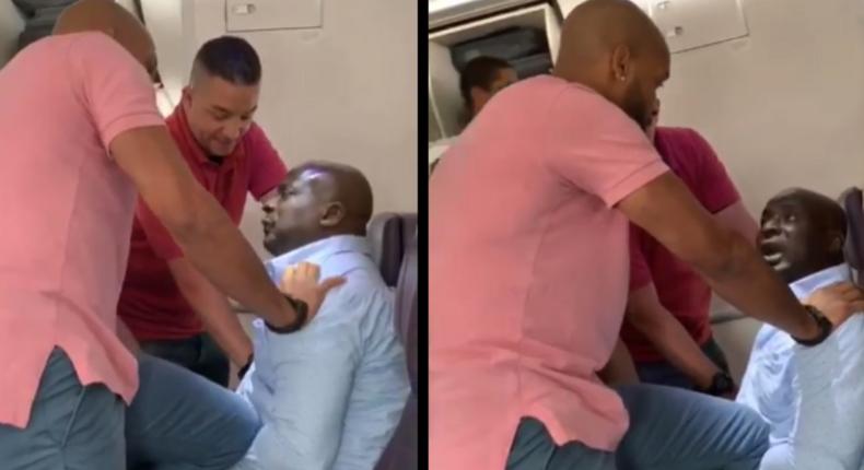 Ghanaian man fights with officials inside plane as they forcibly deport him from US