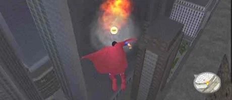 Screen z gry Superman Returns.