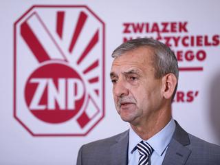 Sławomir Broniarz, szef ZNP
