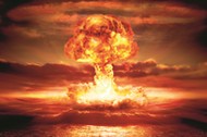 explosion nuclear bomb in ocean