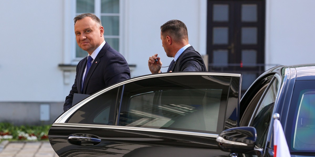 Prezydent Andrzej Duda.