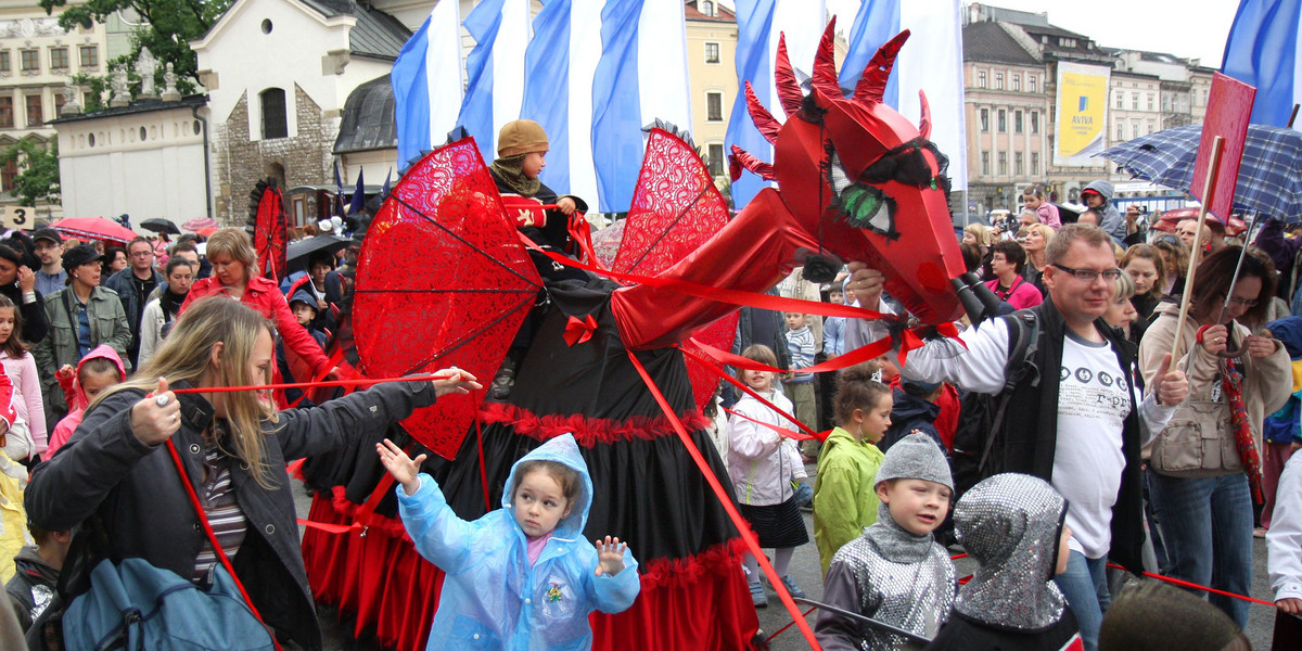 Parada Smoków w Krakowie w 2009 roku