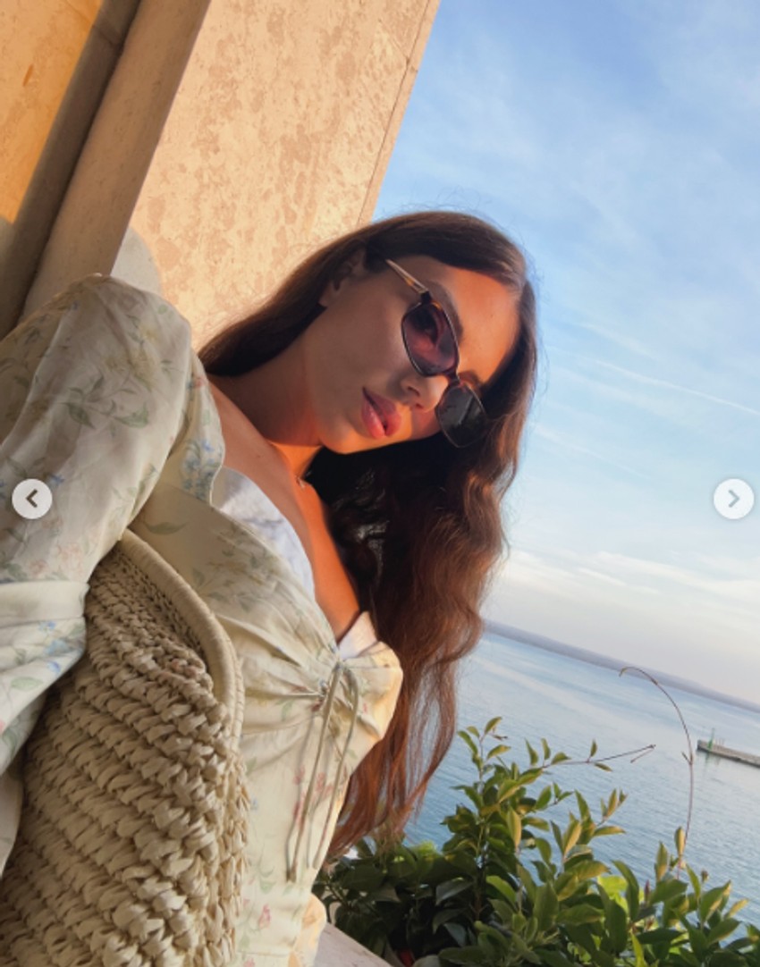 Ivana Malić na letovanju