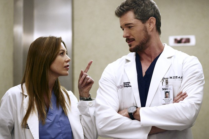 Erik Dejn kao Mark Sloan u "Uvodu u anatomiju"