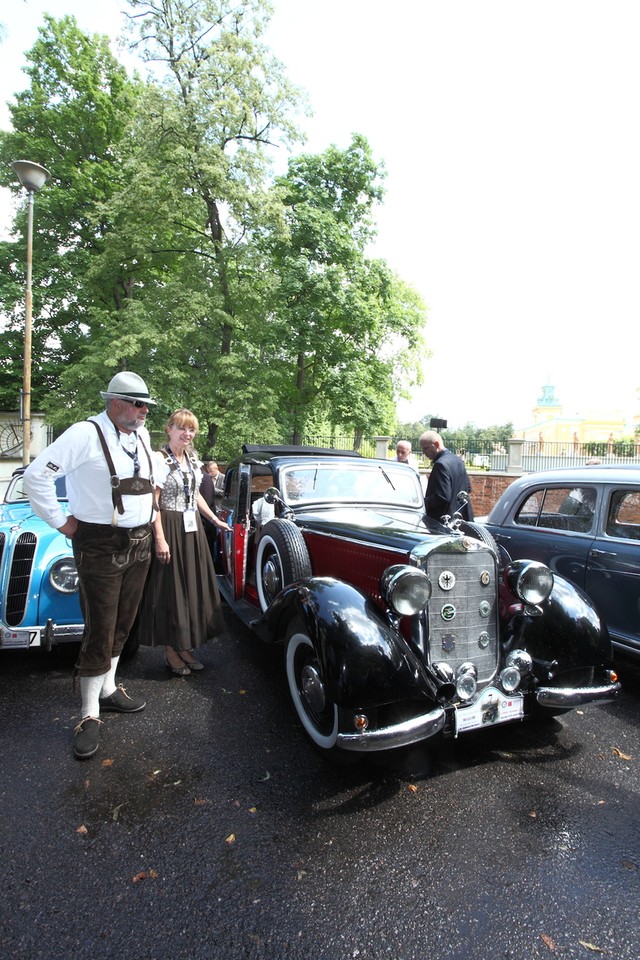 Zlot Mercedesów - konkurs elegancji