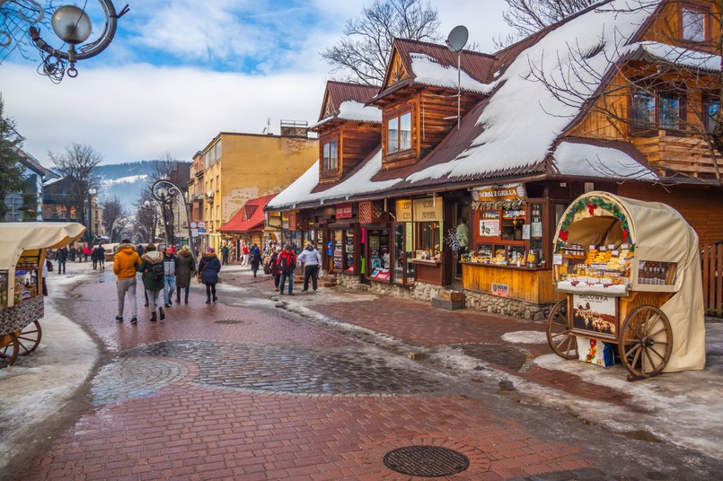 Zakopane zimą