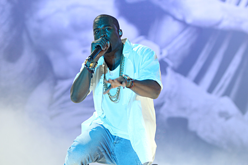 Kanye West na Coke Live Music Festival 2011 (fot. Joanna Combik/Onet.pl)