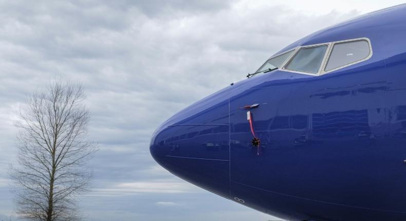 American officials face difficulty in reassuring the flying public. A 737 MAX 8 is pictured at Boeing factory in Renton, Washington on March 13, 2018