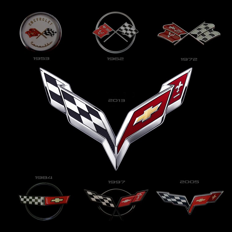 Nowe logo chevroleta corvette