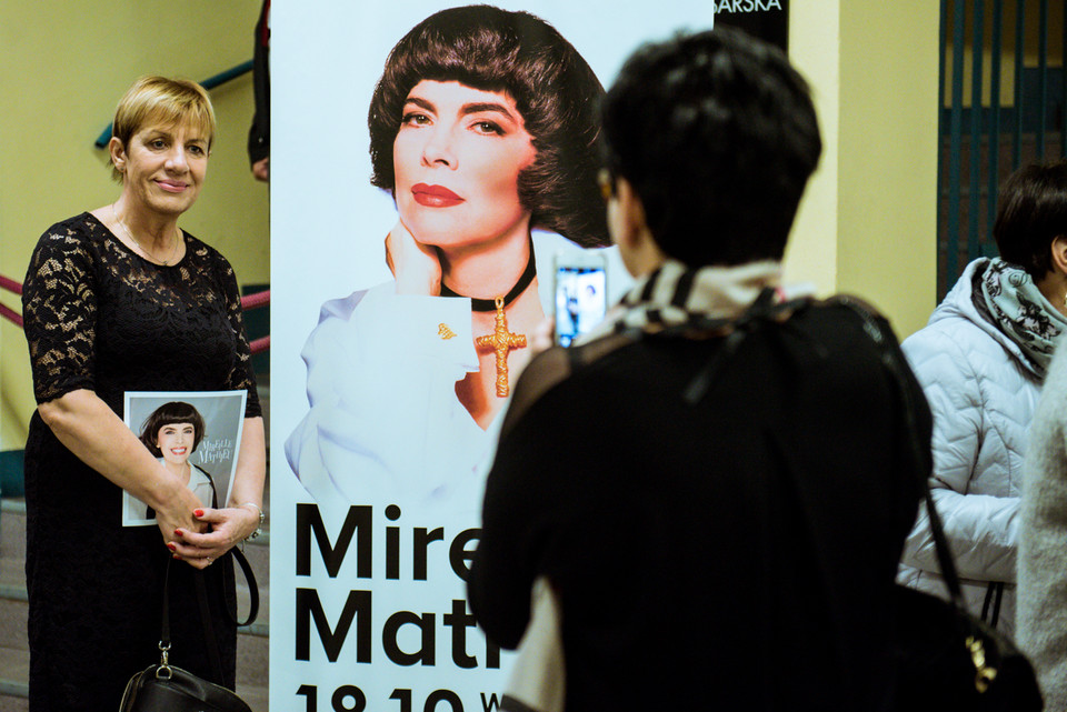 Koncert Mireille Mathieu - zdjęcia publiczności / Wrocław - Hala Stulecia