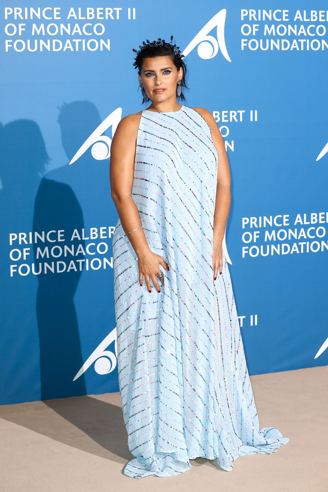 Nelly Furtado na gali charytatywnej w Monte Carlo w 2017 roku