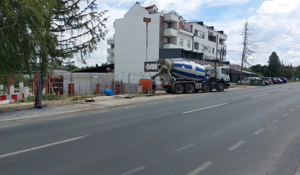Mesto na kom se desila otmica u Novom Sadu
