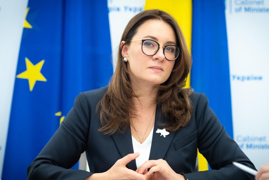 Julija Swyrydenko, wicepremier i ministra gospodarki Ukrainy