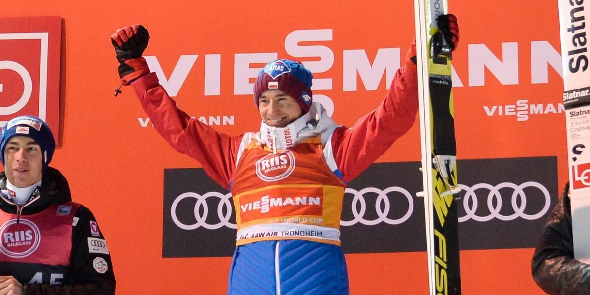 Stefan Kraft, Kamil Stoch , Robert Johansson