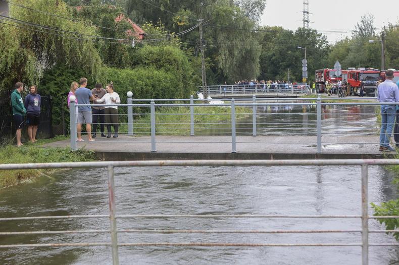 Podtopienia po burzy w Warszawie, 20 sierpnia