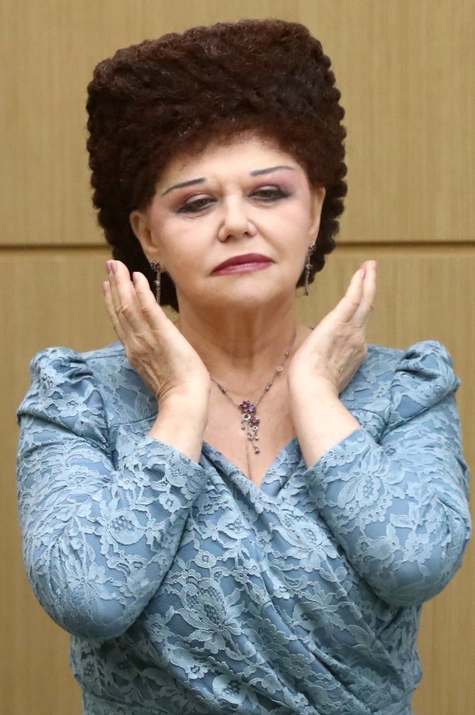 Ruska političarka Valentina Petrenko i njena hit frizura 