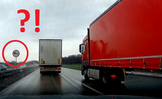 Będzie zakaz wyprzedzania się ciężarówek na autostradzie i drodze ekspresowej o dwóch pasach ruchu! Koniec wyścigów słoni