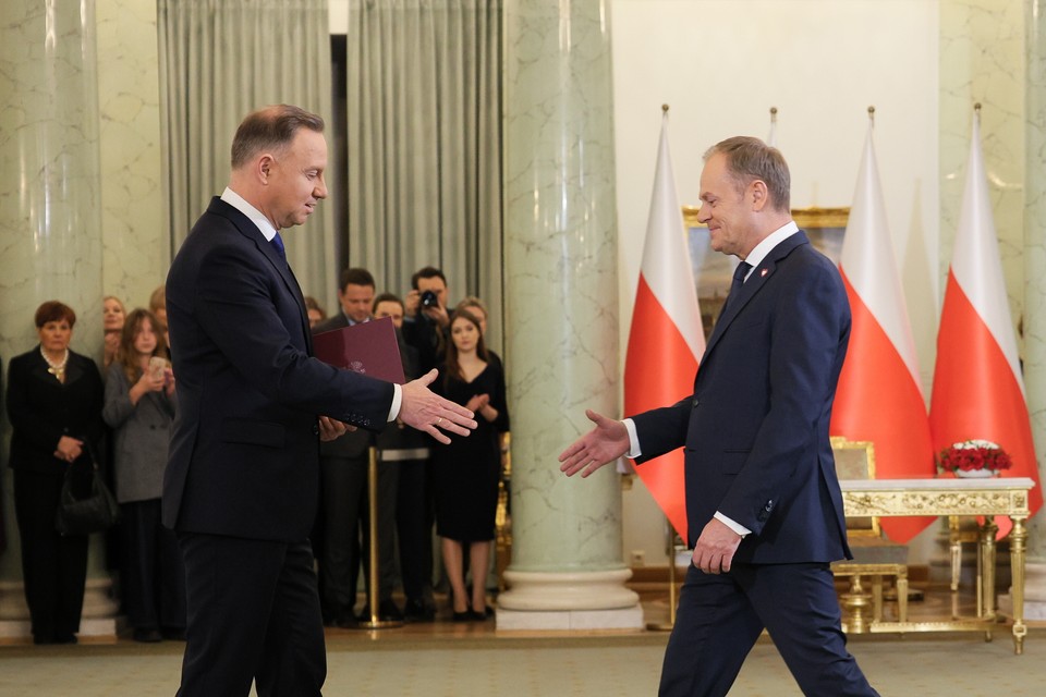 Zaprzysiężenie rządu Donalda Tuska