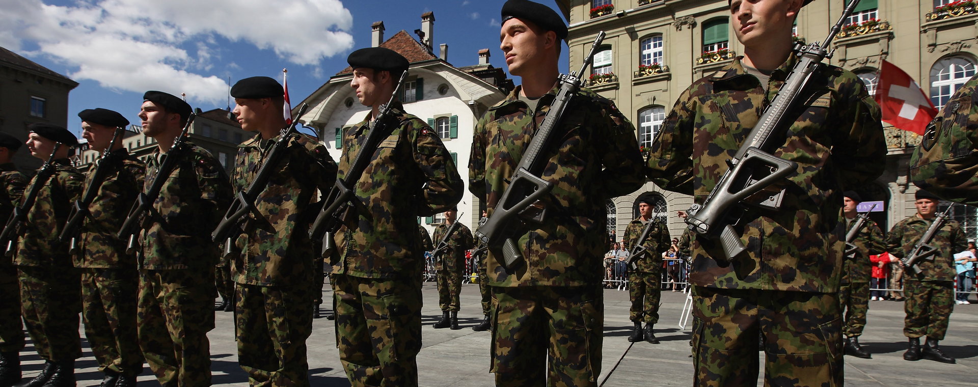 Żołnierze szwajcarscy.