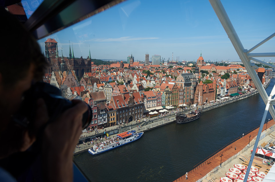 GDAŃSK STARE MIASTO KOŁO WIDOKOWE (koło widokowe)