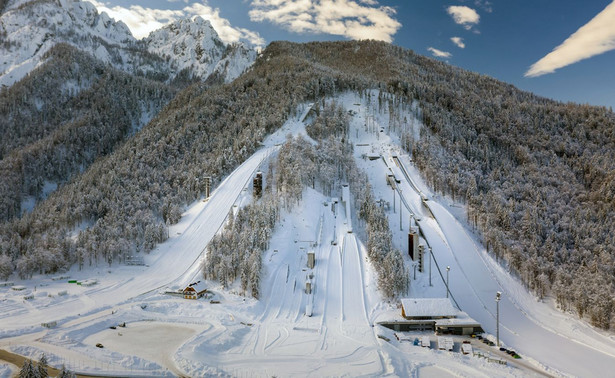 Planica, Słowenia. Skocznia narciarska