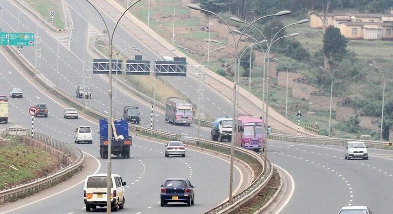 Thika Super Highway in Nairobi.
