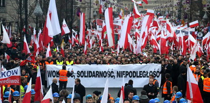 Marsz PiS 13 grudnia. Co mówili manifestanci?