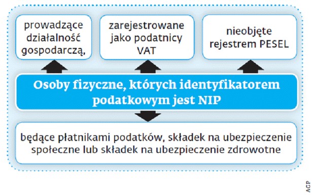 Podmiot wnoszący podanie musi podać identyfikator podatkowy