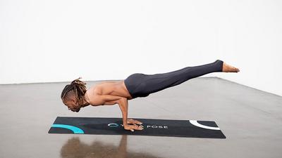 The peacock pose [yogadaily]