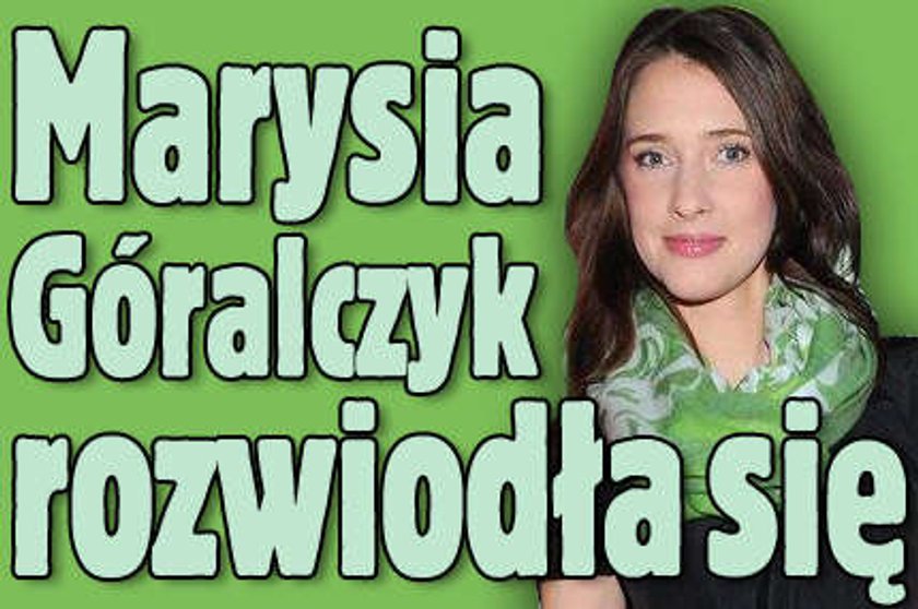 Marysia Góralczyk rozwiodła się