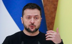 Zełenski: Decyzja o Leopardach to ważny krok, jestem wdzięczny Scholzowi