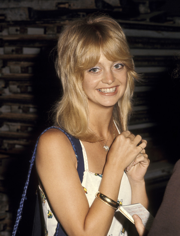 Goldie Hawn w wieku 27 lat