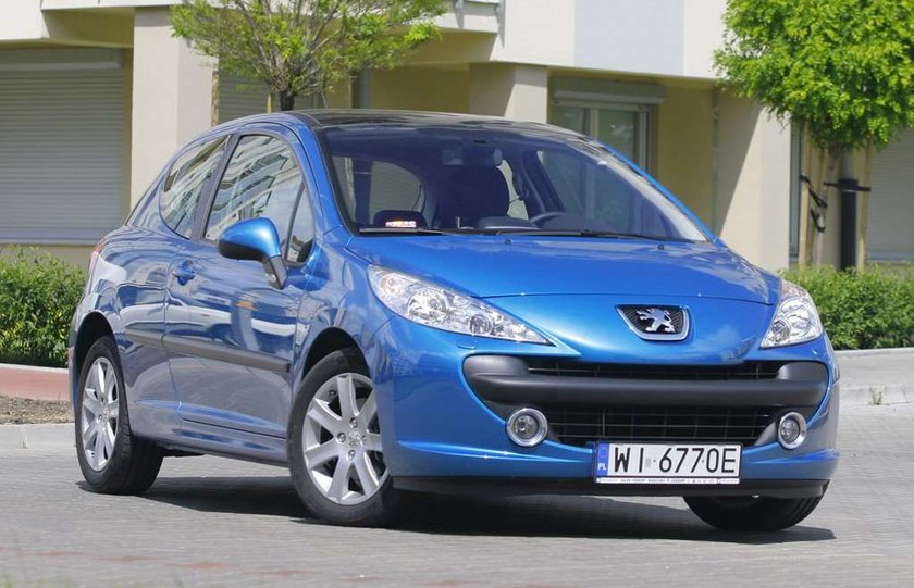 auto, samochód, peugeot 207,