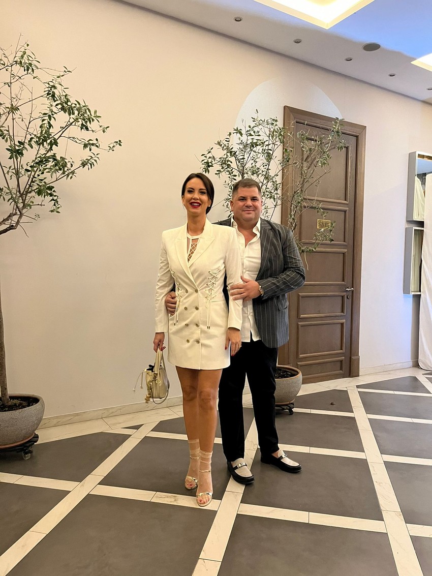 Aleksandra Gudelj sa suprugom